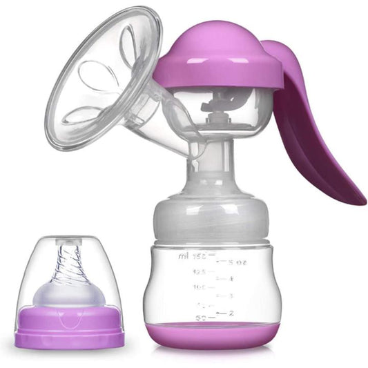 Kamelkart Manual Breast Pump – Comfortable, Portable & Easy to Use | BPA-Free, Ergonomic Design (Pink)